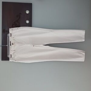 Chico's So Slimming cream color jeans